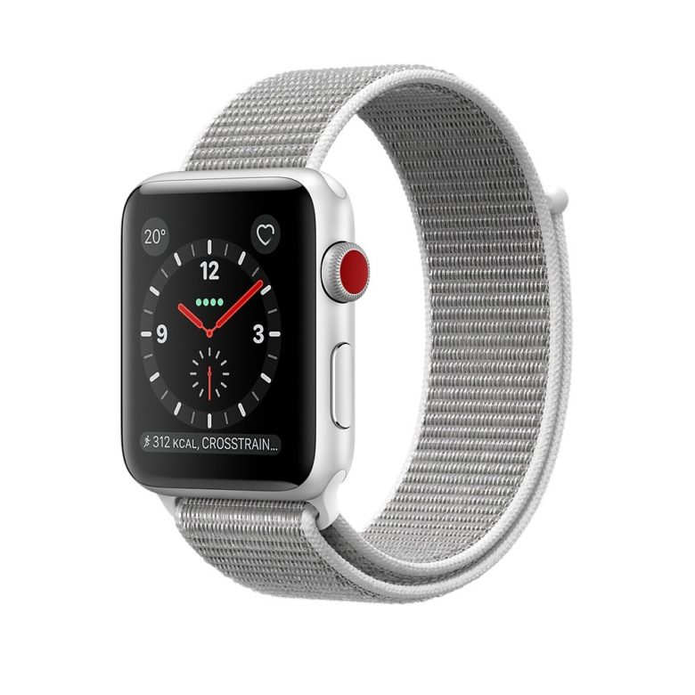 apple watch series 3 seashell sport loop